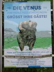 Infotafel mit der Abbildung der