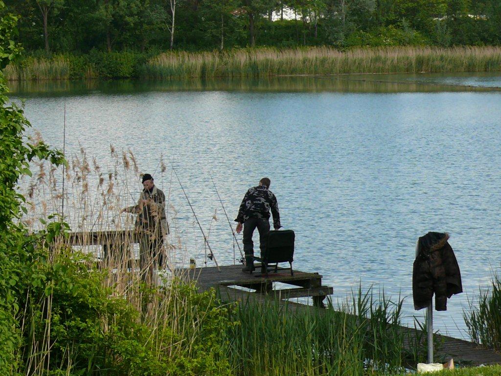 Angler am Breitenauer See